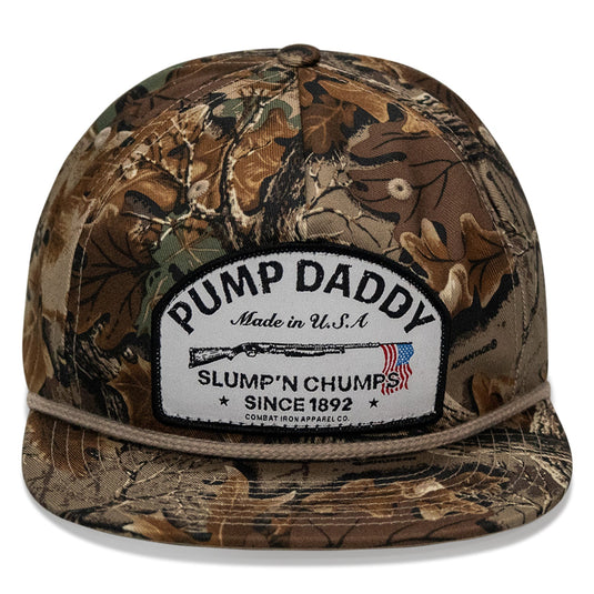 Pump Daddy Original Patch Flat Bill SnapBack Hat