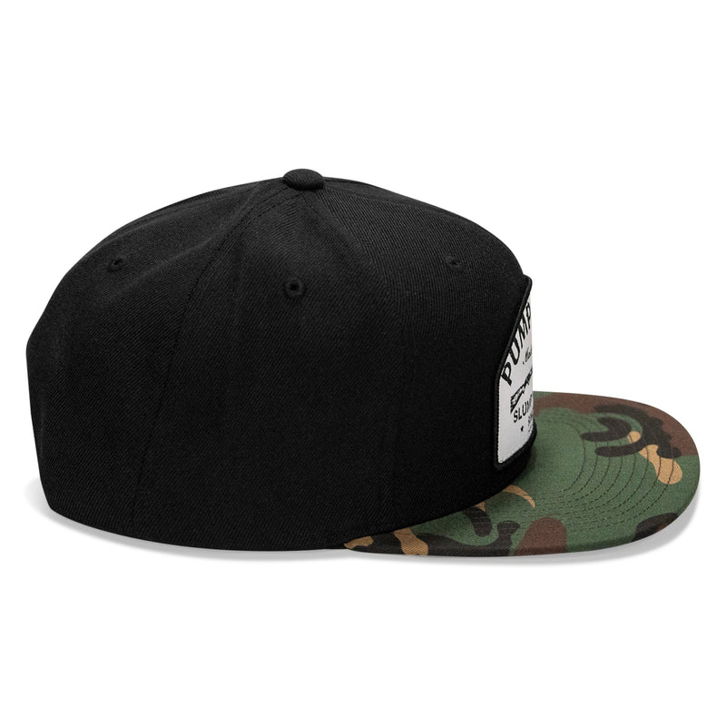 Load image into Gallery viewer, Pump Daddy Original Patch Flat Bill SnapBack Hat
