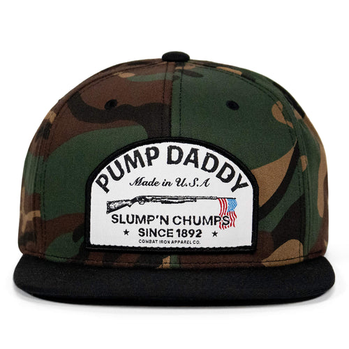 Pump Daddy Original Patch Flat Bill SnapBack Hat