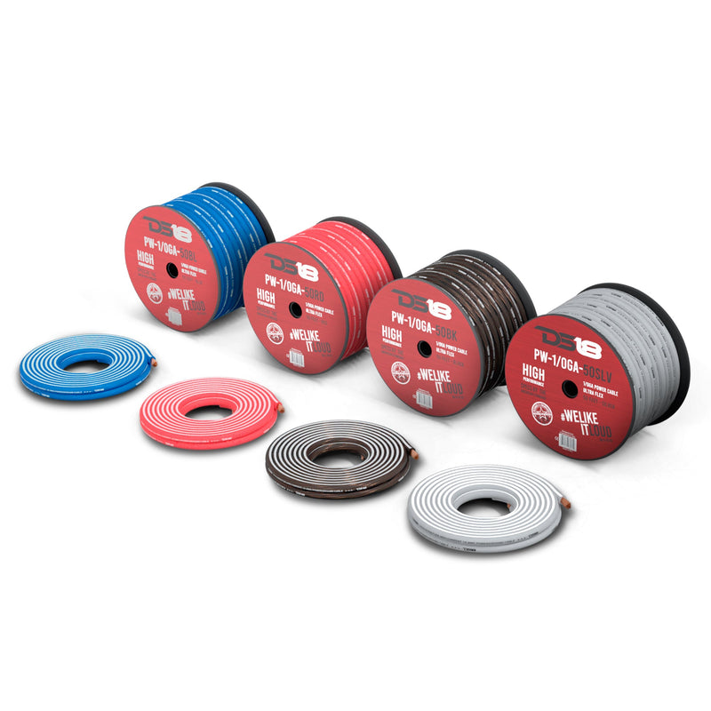 Load image into Gallery viewer, 1/0-GA CCA Ground, Power Cable, 50 Feet
