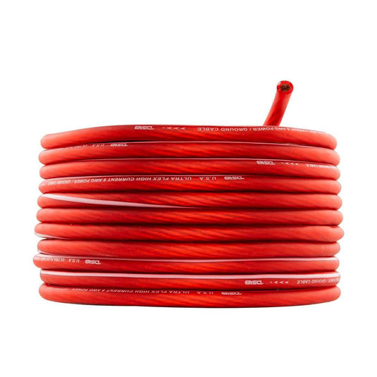 DS18 PW-4GA-5BK/20RD 4-GA Ultra Flex Power Wire 5ft Black And 20ft Red - Skoutley Outdoors LLC