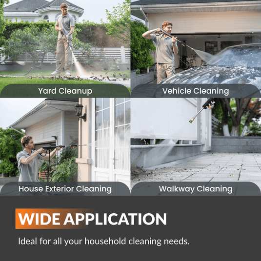 Grandfalls Retractable Pressure Washer Plus