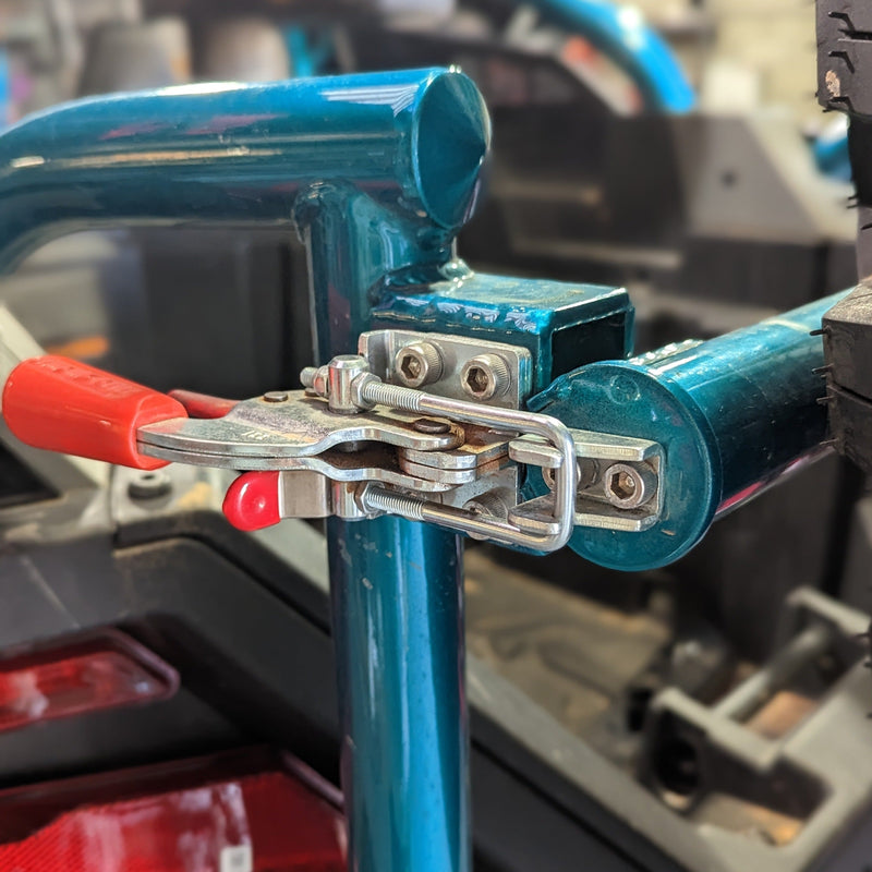 Load image into Gallery viewer, Polaris RZR Pro XP/Turbo R Swing out Spare Tire Carrier
