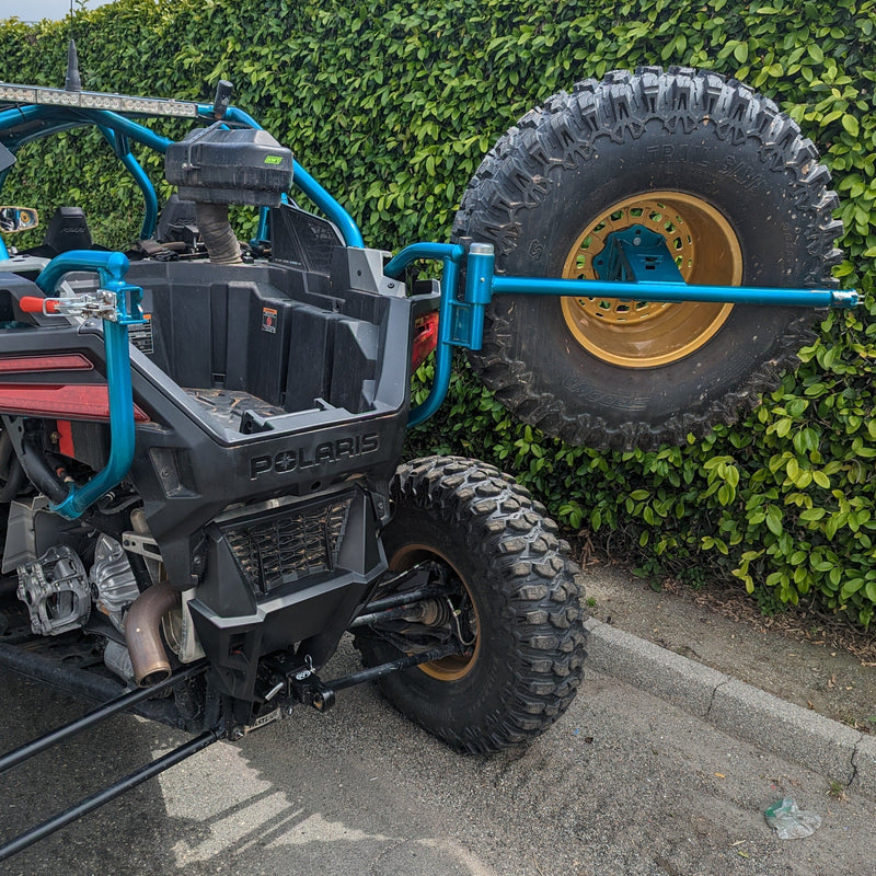 Load image into Gallery viewer, Polaris RZR Pro XP/Turbo R Swing out Spare Tire Carrier
