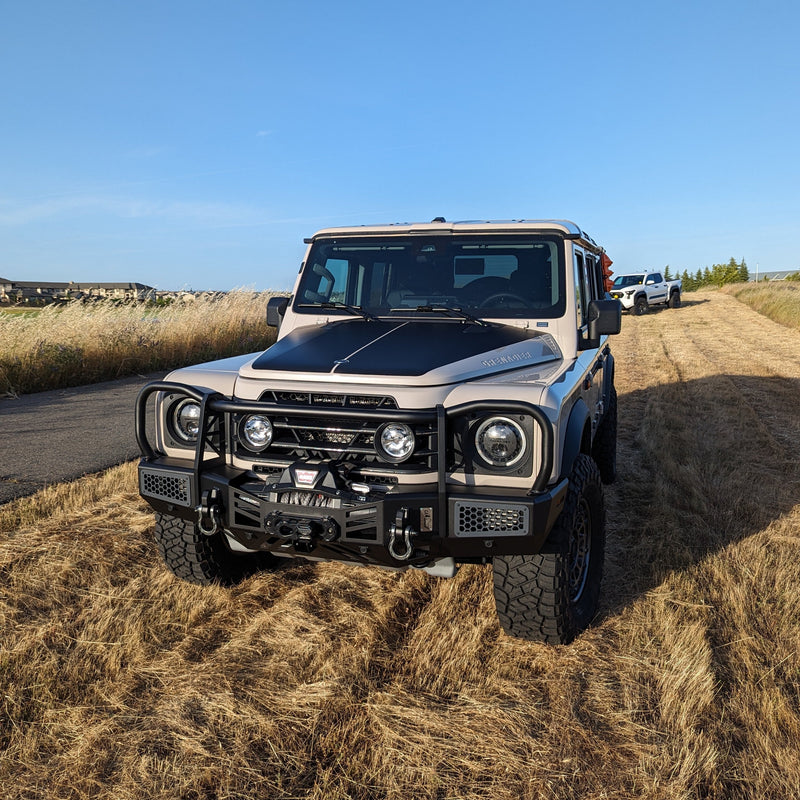 Load image into Gallery viewer, CAtuned Off-Road Ineos Grenadier Bull Bar Front Bumper Addition
