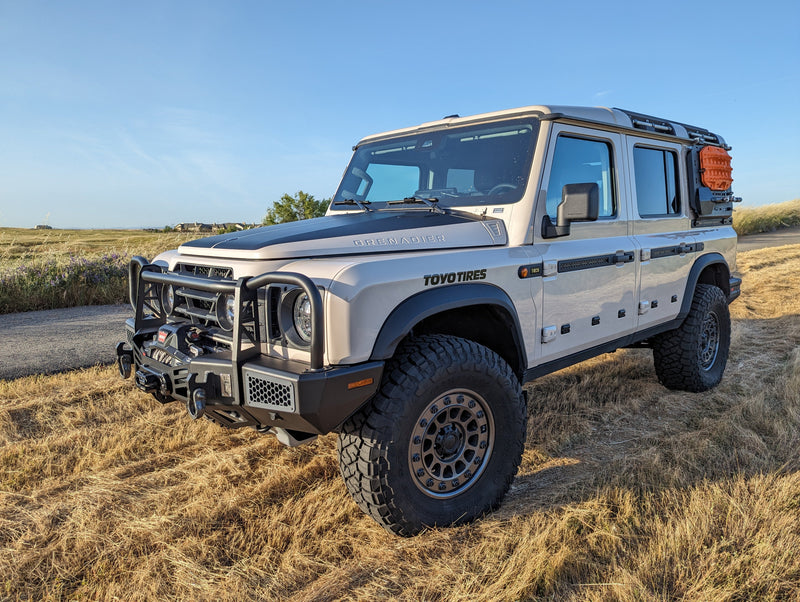 Load image into Gallery viewer, CAtuned Off-Road Ineos Grenadier Bull Bar Front Bumper Addition
