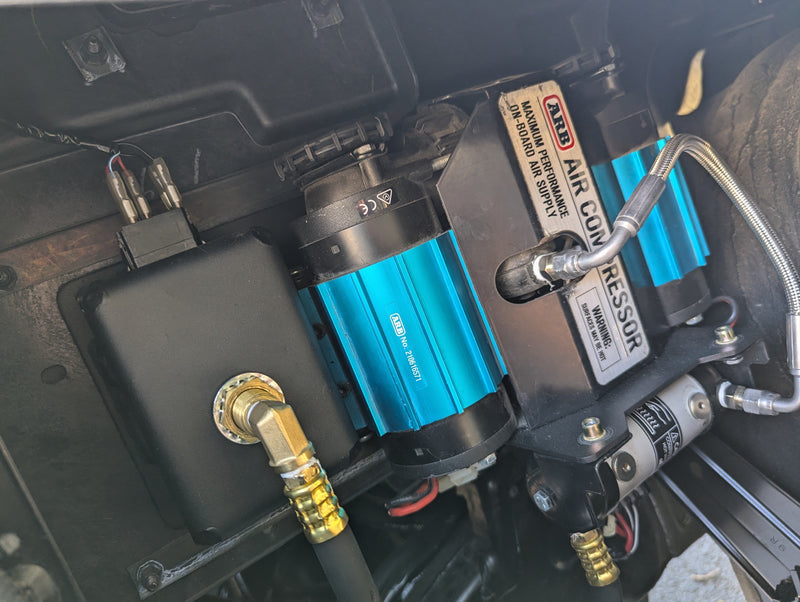 Load image into Gallery viewer, CAtuned Off-Road ARB Twin Air Compressor Rear Bed Mount for Toyota Tacoma
