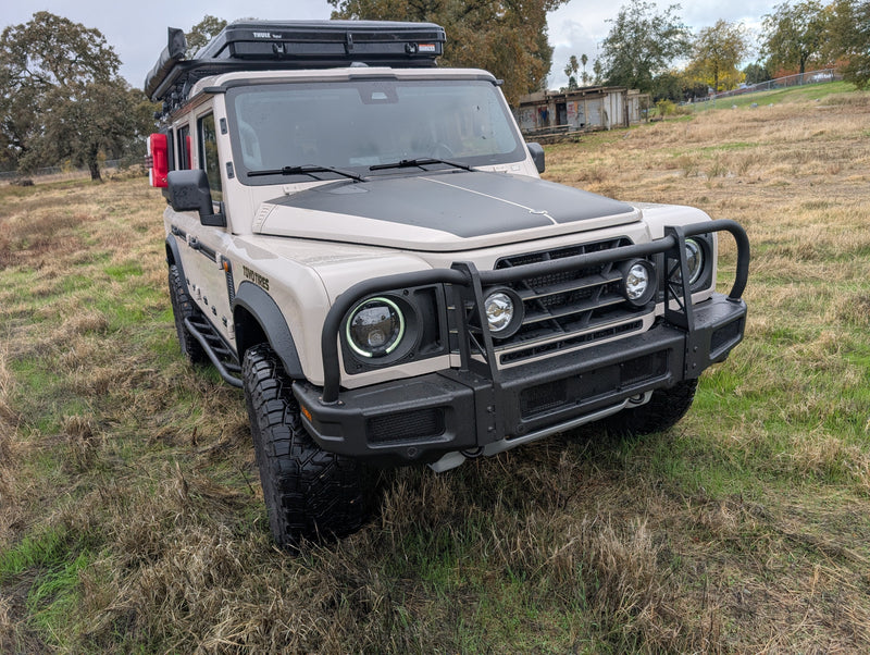 Load image into Gallery viewer, CAtuned Off-Road Ineos Grenadier Bull Bar for OEM Bumper
