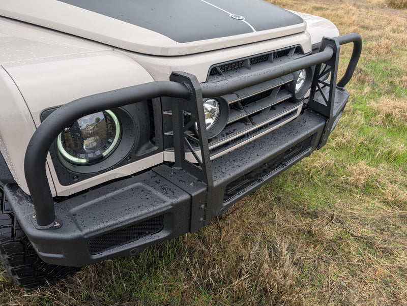 Load image into Gallery viewer, CAtuned Off-Road Ineos Grenadier Bull Bar for OEM Bumper
