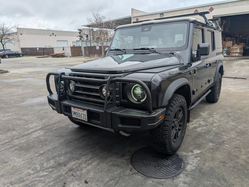 Load image into Gallery viewer, CAtuned Off-Road Ineos Grenadier Bull Bar for OEM Bumper
