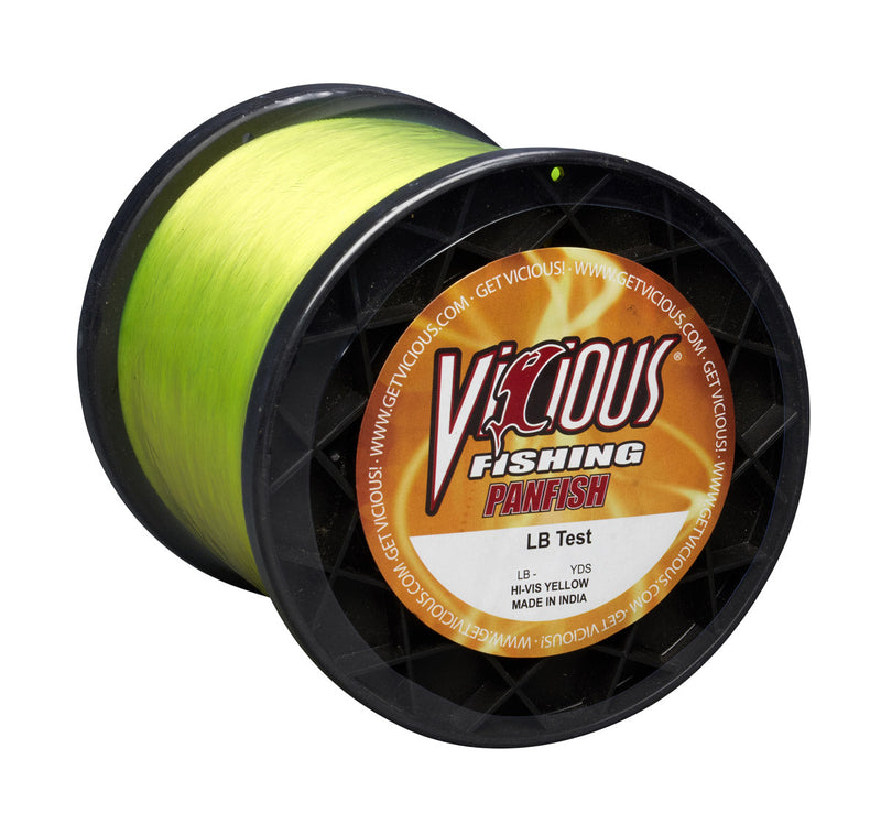 Load image into Gallery viewer, Vicious Panfish Hi-Vis Yellow Mono - 2 Lb Test

