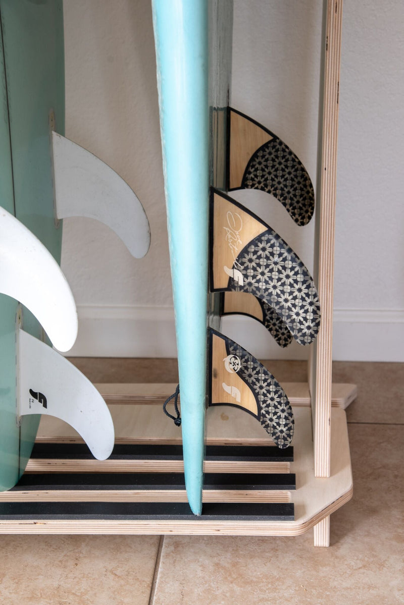Load image into Gallery viewer, THE PACIFICA freestanding surfboard rack
