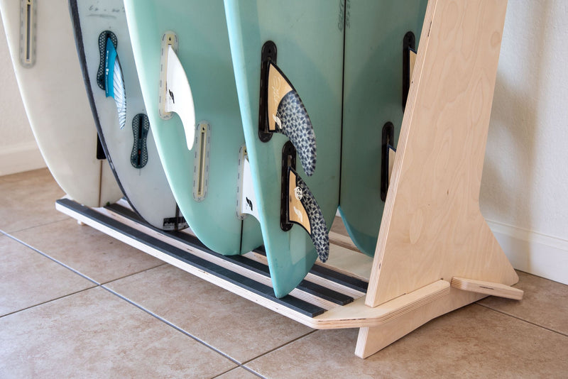 Load image into Gallery viewer, THE PACIFICA freestanding surfboard rack
