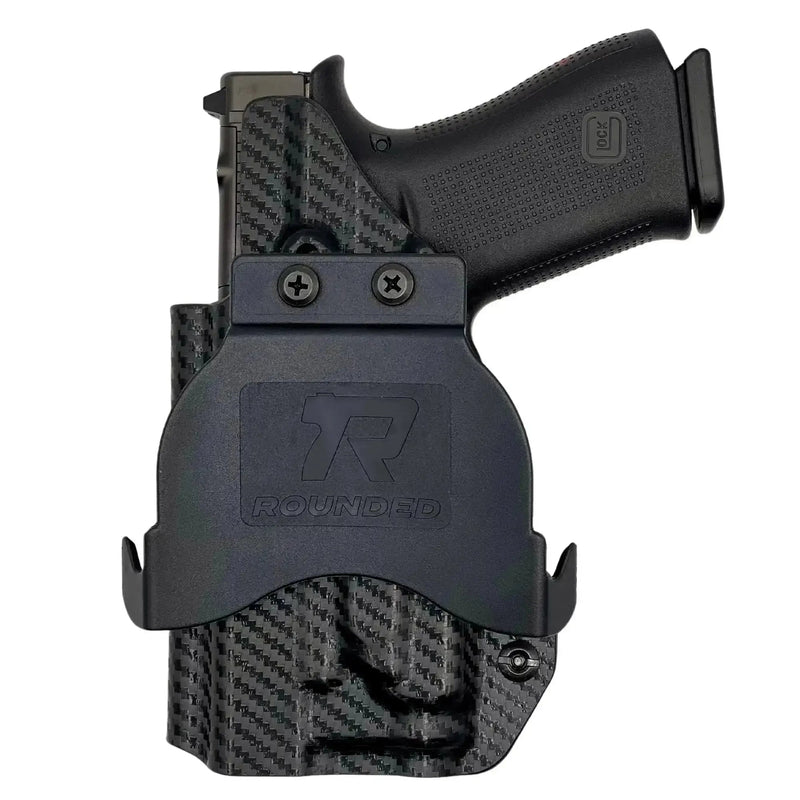 Load image into Gallery viewer, Paddle Holster fits: Glock 19 Olight PL-MINI 3 Valkyrie
