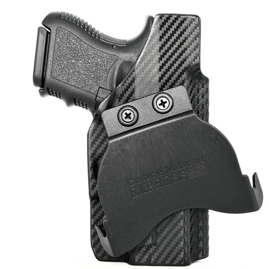 Paddle Holster fits: Glock 26 27 33