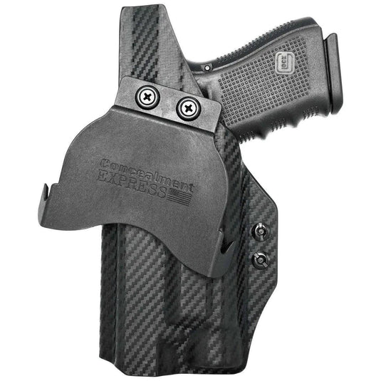 Paddle Holster fits: Glock 17 19 19X 26 31 32 33 34 45 47 49 TLR7A/TLR7X