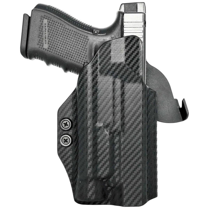 Load image into Gallery viewer, Paddle Holster fits: Glock 17 19 19X 26 31 32 33 34 45 47 49 TLR-1
