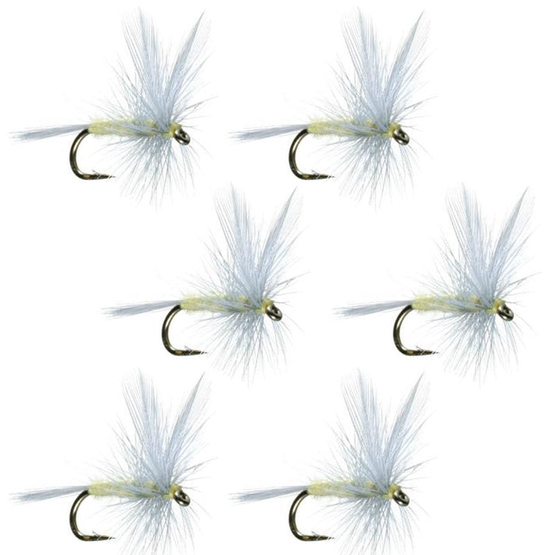 Load image into Gallery viewer, Pale Morning Dun PMD Classic Dry Fly - 6 Flies Hook Size 18

