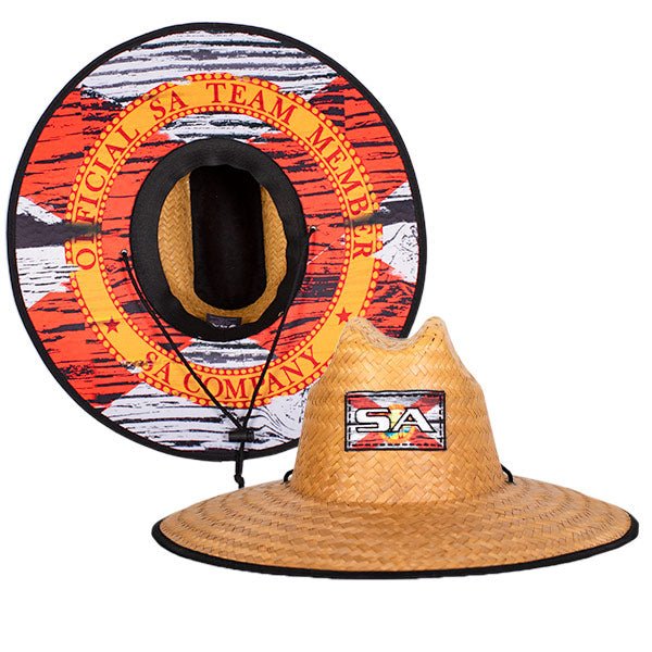 Palms Under Brim Straw Hat