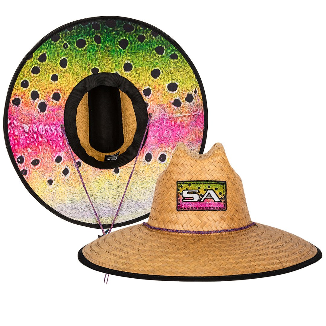 Palms Under Brim Straw Hat