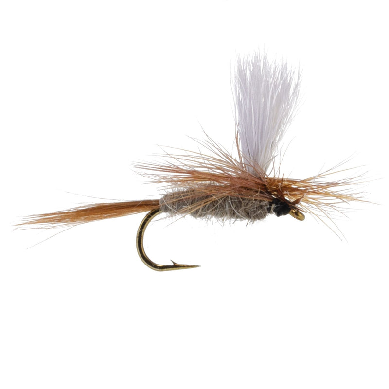Load image into Gallery viewer, Hares Ear Parachute Classic Dry Fly - 6 Flies Hook Size 18
