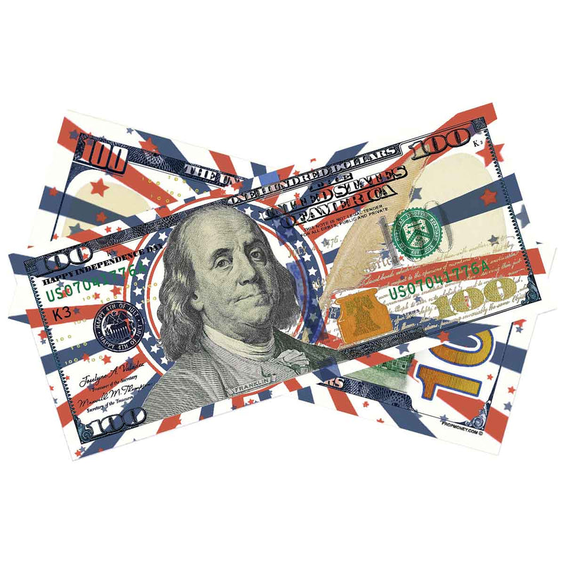 Load image into Gallery viewer, $100 4th of July Independence Day Bills
