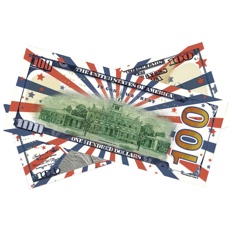 Load image into Gallery viewer, $100 4th of July Independence Day Bills
