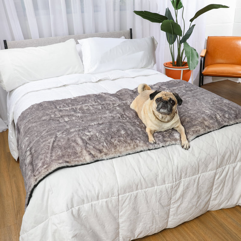 Load image into Gallery viewer, PupProtector™ Luxe Waterproof Bed Runner - Ultra Soft Chinchilla
