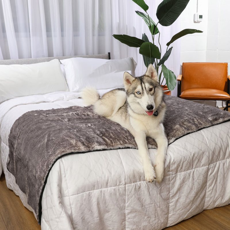 Load image into Gallery viewer, PupProtector™ Luxe Waterproof Bed Runner - Ultra Soft Chinchilla
