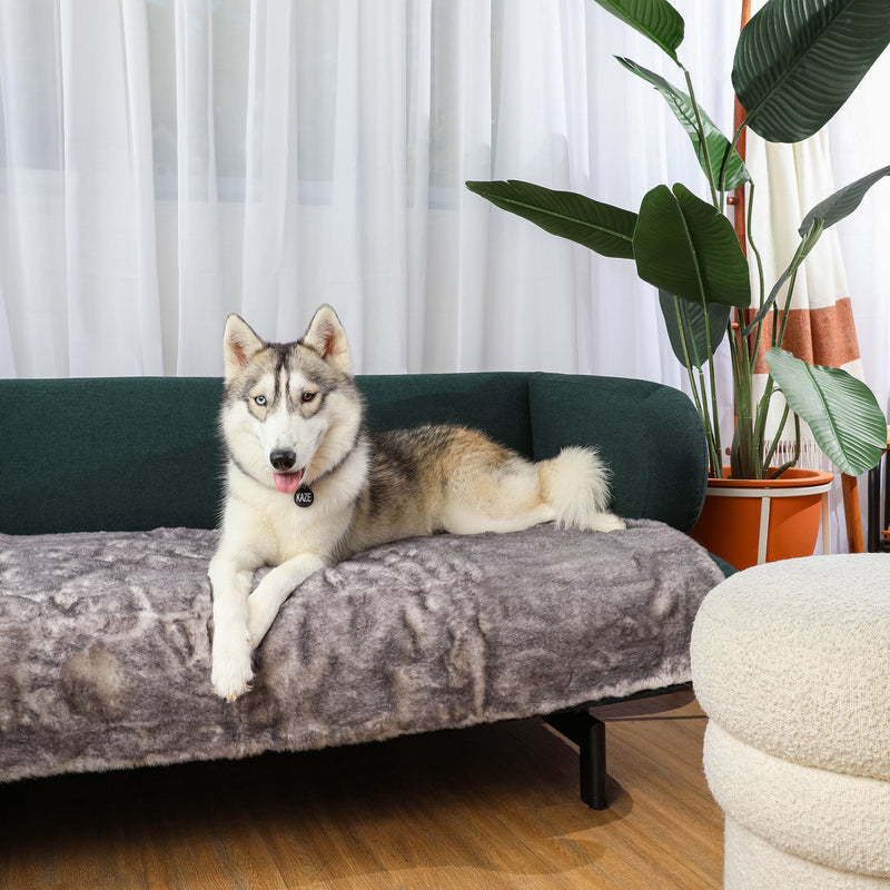 Load image into Gallery viewer, PupProtector™ Luxe Waterproof Bed Runner - Ultra Soft Chinchilla
