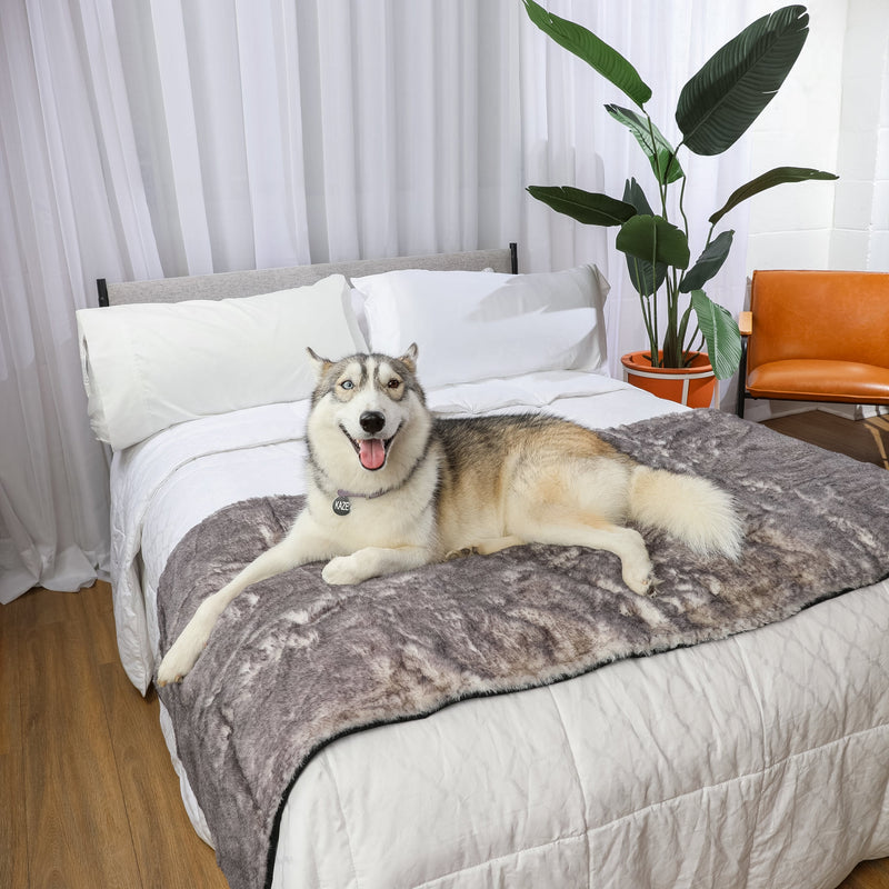 Load image into Gallery viewer, PupProtector™ Luxe Waterproof Bed Runner - Ultra Soft Chinchilla
