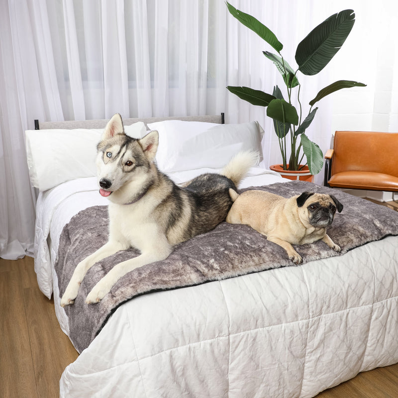 Load image into Gallery viewer, PupProtector™ Luxe Waterproof Bed Runner - Ultra Soft Chinchilla
