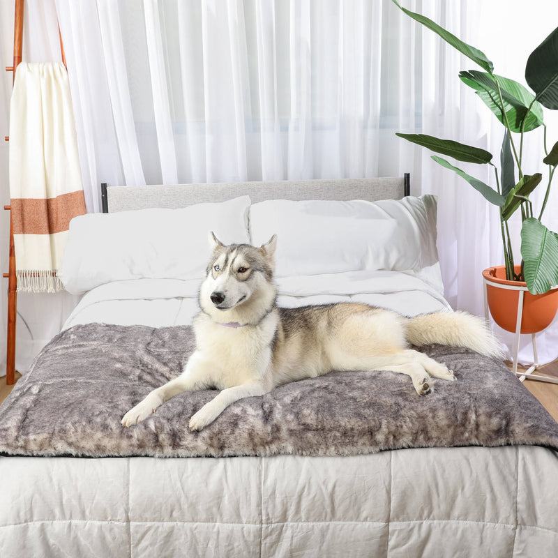 Load image into Gallery viewer, PupProtector™ Luxe Waterproof Bed Runner - Ultra Soft Chinchilla
