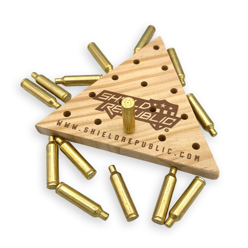Load image into Gallery viewer, Shield Republic Pew Pew Peg Puzzle

