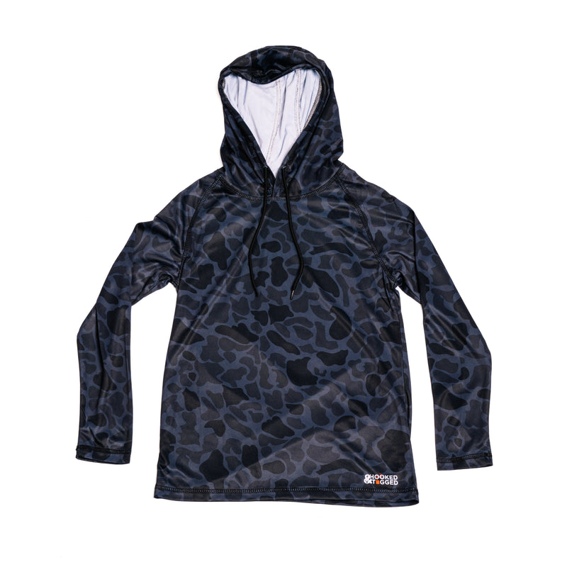 Load image into Gallery viewer, Youth Old School Camo Performance Hoodies
