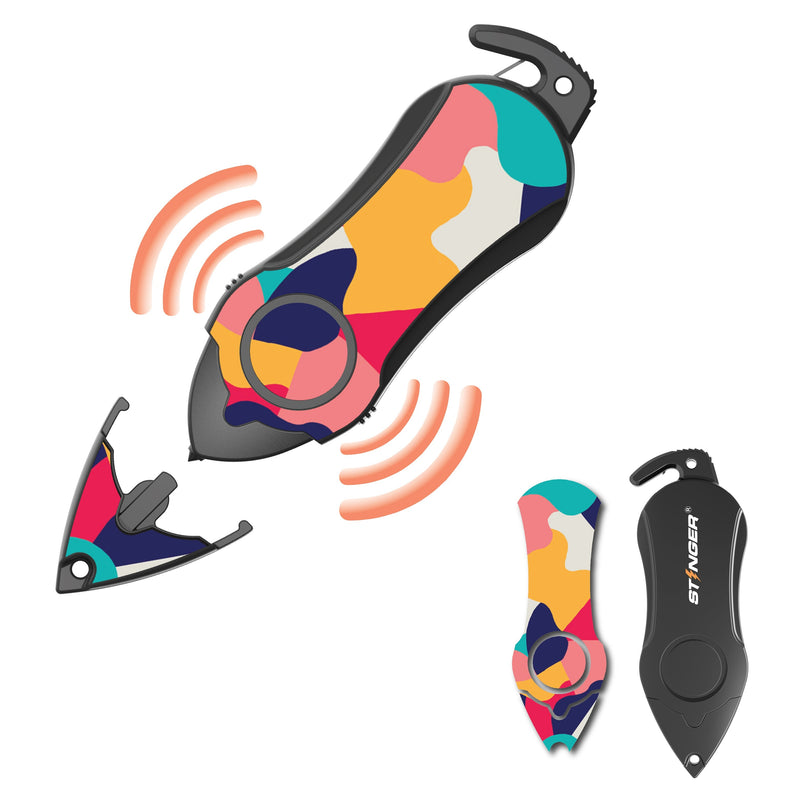 Load image into Gallery viewer, Personal Alarm Keychain Safety Emergency Tool (Colorful)
