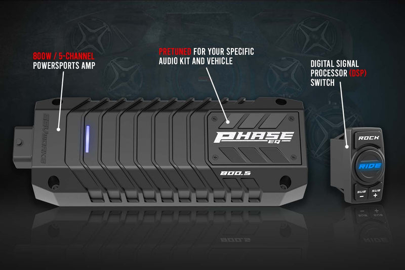 Load image into Gallery viewer, 2020-2023 Polaris RZR Pro Kicker 5-Speaker Plug-&amp;-Play System for Ride Command
