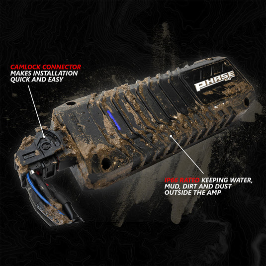 2017-2026 Can-Am® X3, Phase-4 A-Spec 5-Speaker 800watt System w/JVC