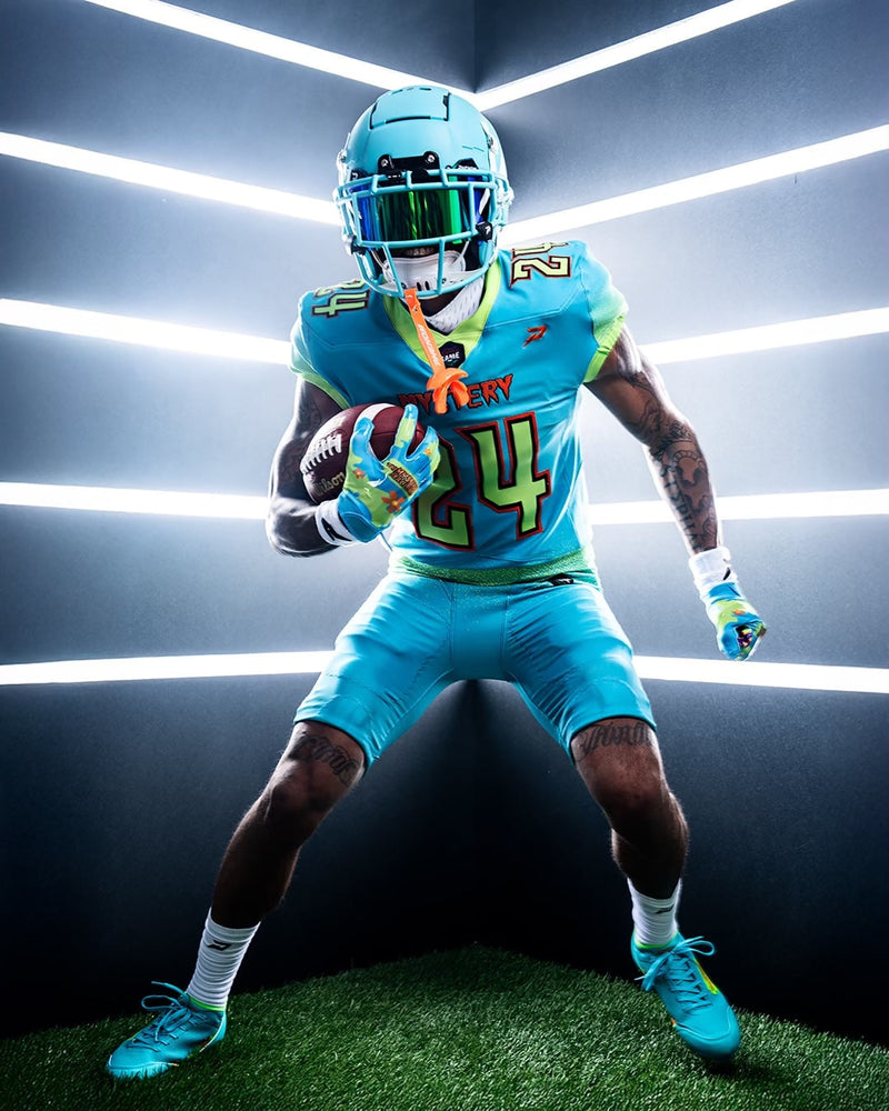Load image into Gallery viewer, Scooby-Doo Youth Football Cleats - Velocity 3.0 by Phenom Elite
