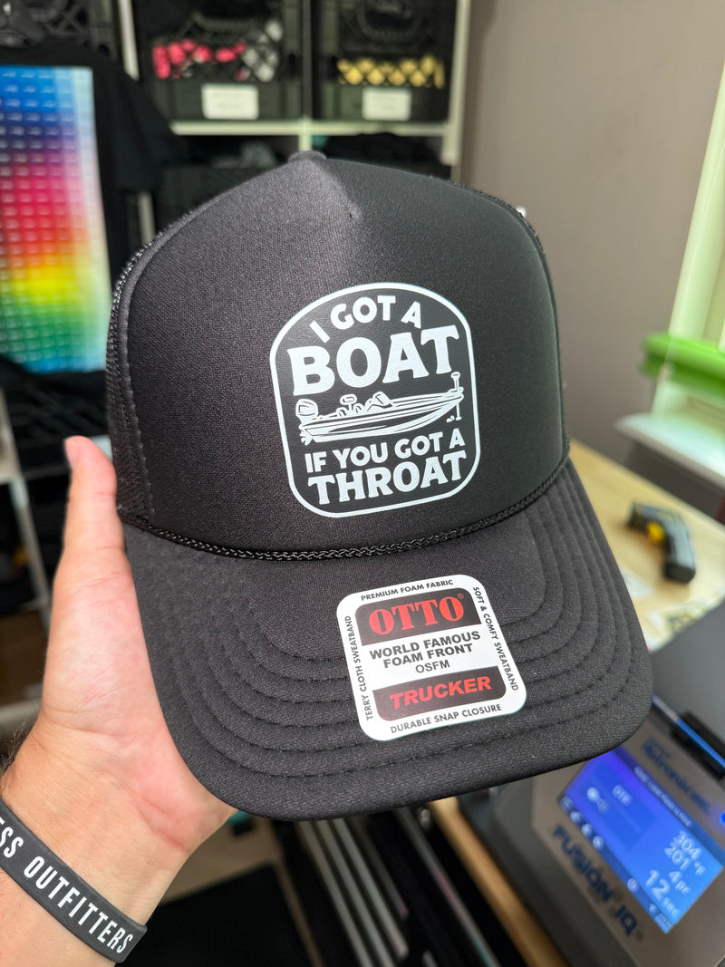 Load image into Gallery viewer, I Got A Boat Trucker Hat
