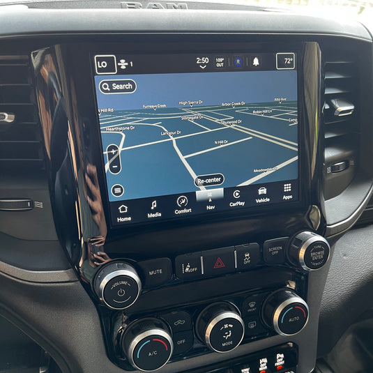 2019-2024 RAM Heavy Duty 2500/3500 UBL Uconnect 5 Upgrade kit with 8.4-inch Touchscreen including Wireless Apple CarPlay / Android Auto