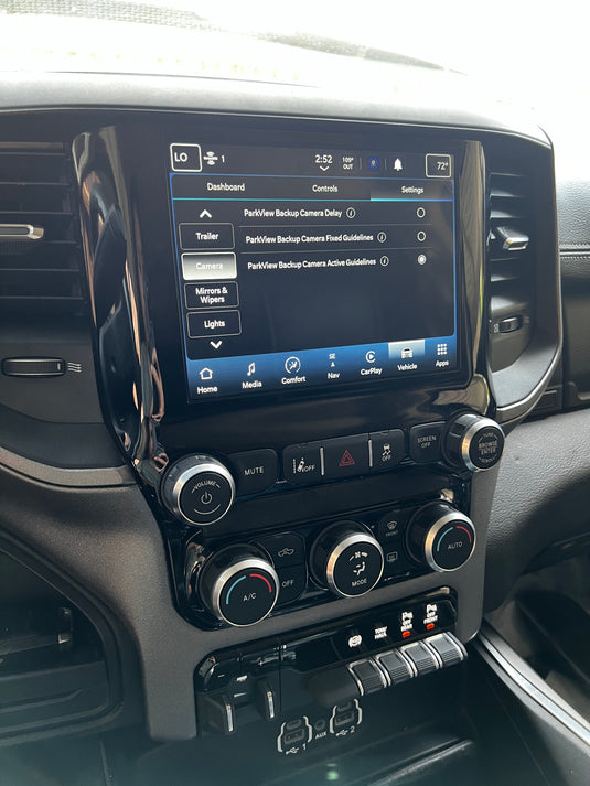 2019-2024 RAM DT 1500 UBL Uconnect 5 Upgrade kit with 8.4-inch Touchscreen including Wireless Apple CarPlay / Android Auto