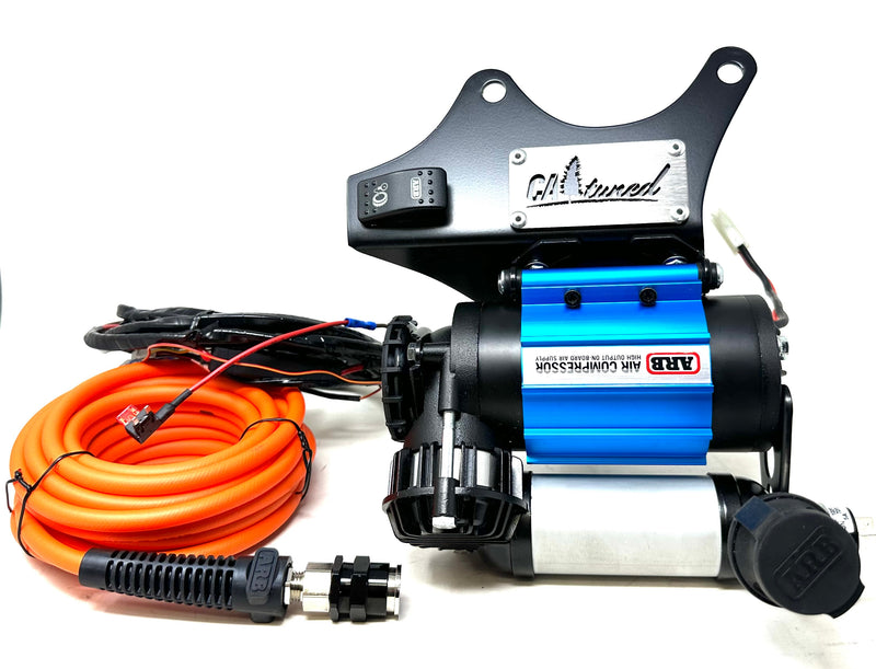 Load image into Gallery viewer, CAtuned Off-Road ARB Compact Air Compressor with Mount and Air Fitting Kit for Subaru Outback
