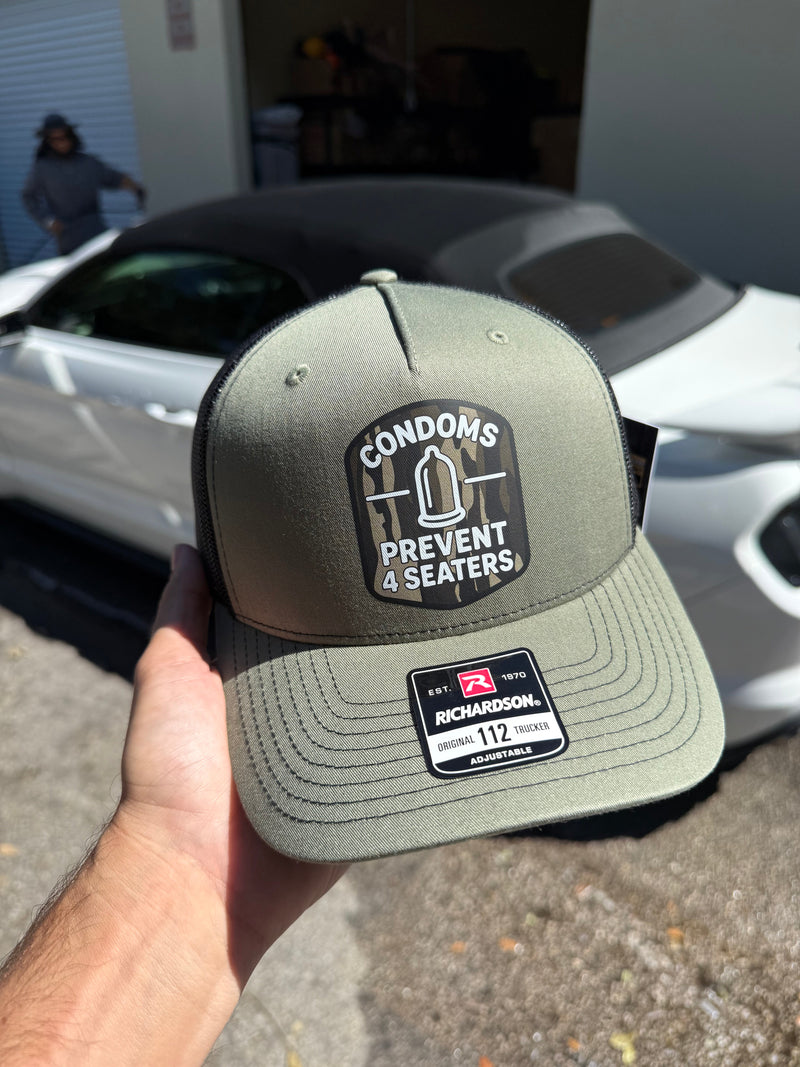 Load image into Gallery viewer, Condoms Prevent 4 Seaters Hat
