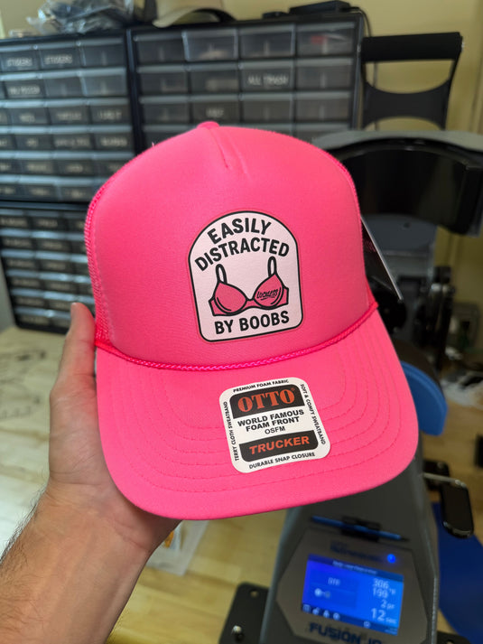 Easily Distracted Trucker Hat