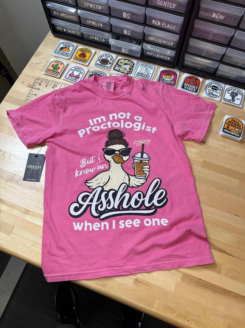 Load image into Gallery viewer, Not A Proctologist Tee
