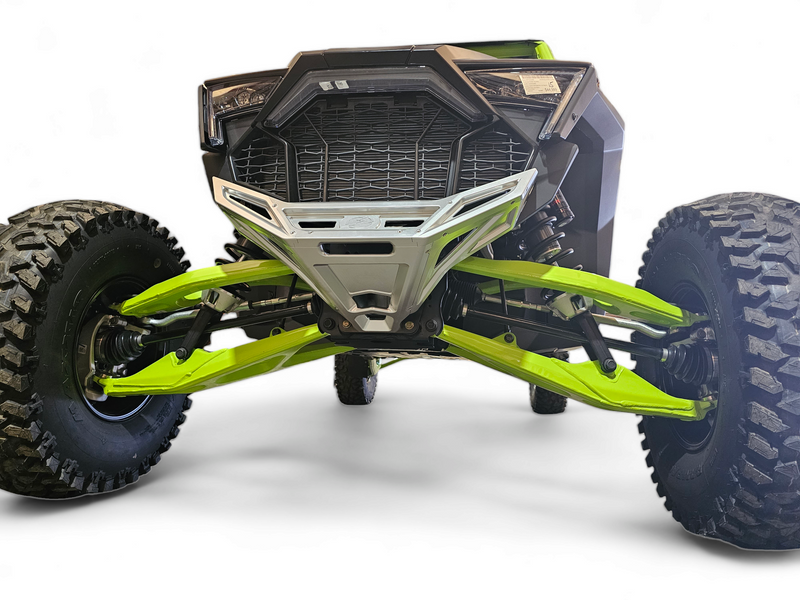 Load image into Gallery viewer, 2022-2025 Polaris RZR Pro R, Pro S, Turbo R Machined Billet Front Winch Bumper (Clear Anodize)
