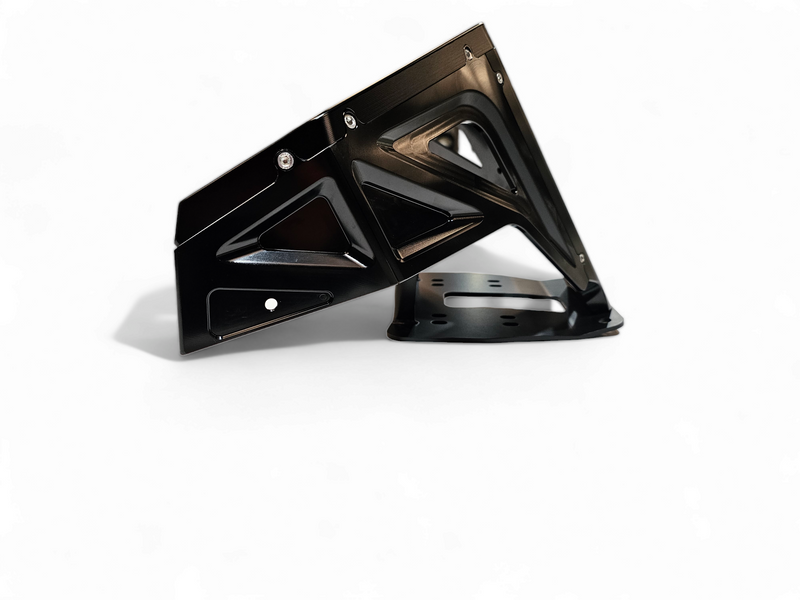 Load image into Gallery viewer, 2022-2025 Polaris RZR Pro R, Pro S, Turbo R Machined Billet Front Winch Bumper (Black Anodize)
