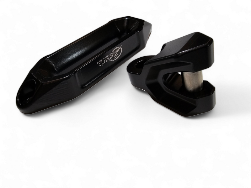 Load image into Gallery viewer, Elektric Offroad Designs UTV Winch Fairlead and Hook (Black)
