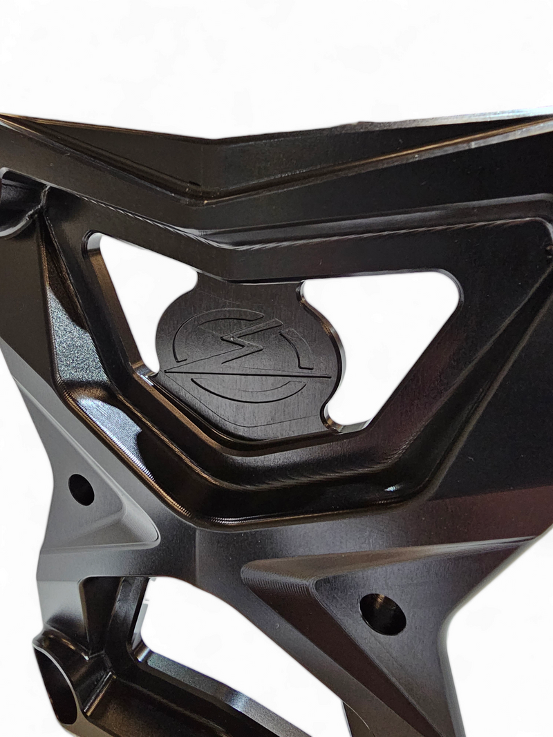 Load image into Gallery viewer, 2020-2024 Polaris RZR Pro XP Radius Rod Plate with Tow Hook Black
